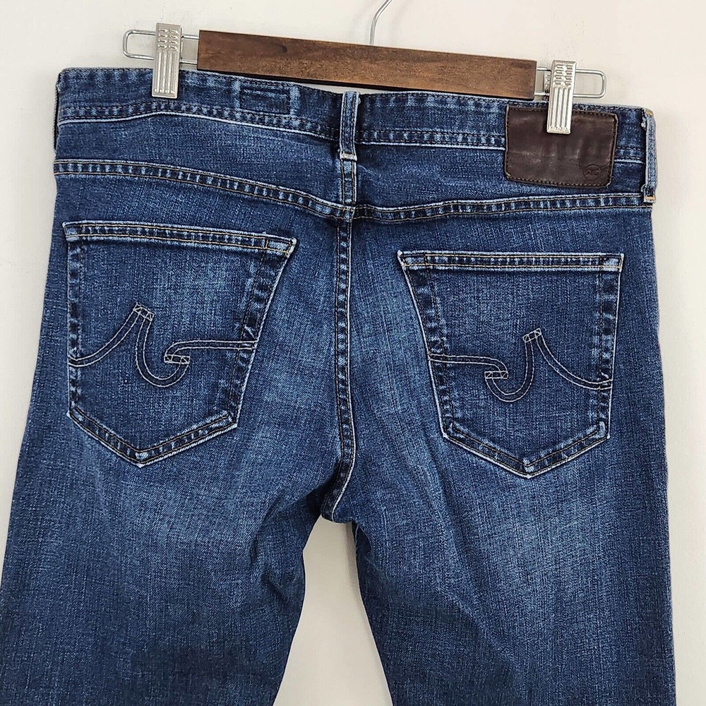 Adriano Goldschmied The Matchbox Slim Strait Cotton Blend Jeans Men's Size 31x34 - Picture 3 of 16